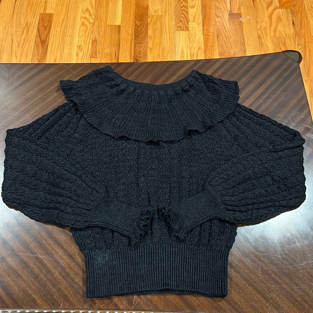 Free People sweater, black size Small